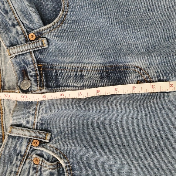 Levis 501  blue highrise button fly  jeans size 30 - Picture 4 of 16